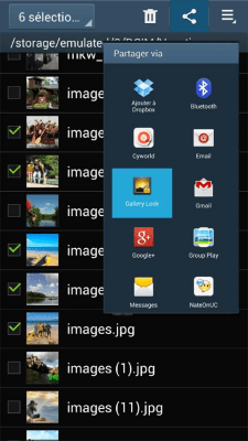 Capture d'écran de l'application Gallery Lock (français) - #8