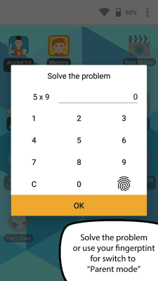 Capture d'écran de l'application Kid's Shell - le coin des enfants - #3