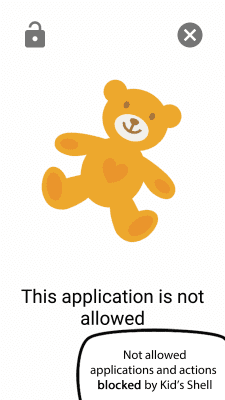 Capture d'écran de l'application Kid's Shell - le coin des enfants - #6