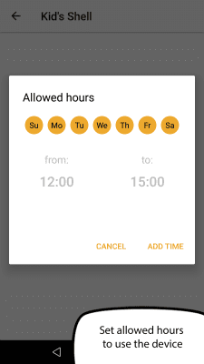Capture d'écran de l'application Kid's Shell - le coin des enfants - #7
