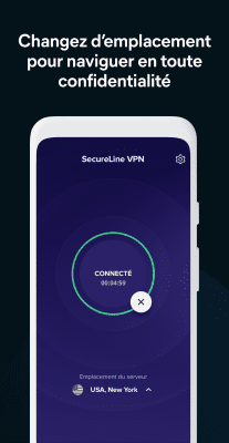 Capture d'écran de l'application Avast SecureLine VPN - #4