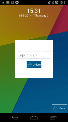 Capture d'écran de l'application Lock by Face - #3