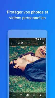 Capture d'écran de l'application Dossier Photo Secret Keepsafe - #5