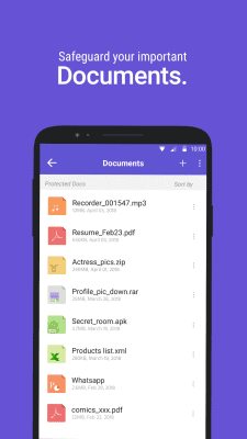 Capture d'écran de l'application Photo & Video Locker - #5