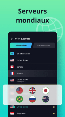 Capture d'écran de l'application VPN Proxy Master - #2