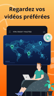 Capture d'écran de l'application VPN Proxy Master - #3