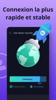 Capture d'écran de l'application VPN Proxy Master - #4
