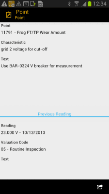 Capture d'écran de l'application SAP Work Manager - #5