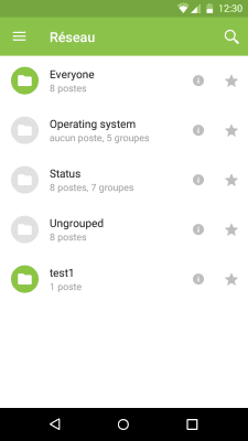 Capture d'écran de l'application Dr.Web Mobile Control Center - #4
