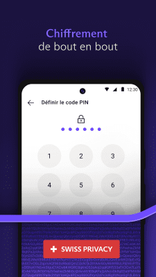 Capture d'écran de l'application ProtonMail - Encrypted Email - #5