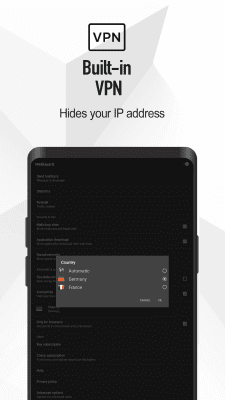 Capture d'écran de l'application WebGuard - #3