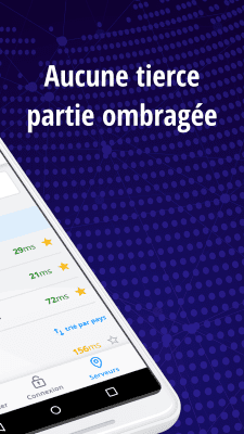 Capture d'écran de l'application VyprVPN pour Android - #4