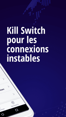 Capture d'écran de l'application VyprVPN pour Android - #8