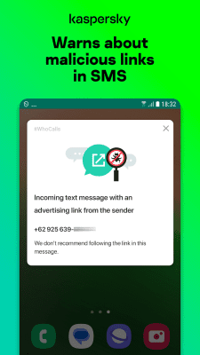 Capture d'écran de l'application Anti-spam: Kaspersky Who Calls - #5