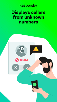 Capture d'écran de l'application Anti-spam: Kaspersky Who Calls - #8