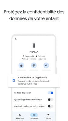 Capture d'écran de l'application Google Family Link (pour les parents) - #3