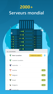 Capture d'écran de l'application VPN hide.me : Votre gardien - #4