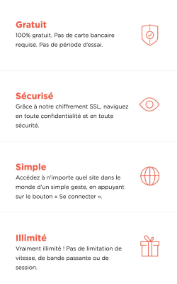 Capture d'écran de l'application Touch VPN - Proxy VPN/PVP gratuit - #1