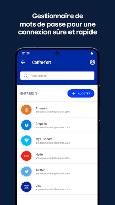 Capture d'écran de l'application F-Secure: Total Security & VPN - #5