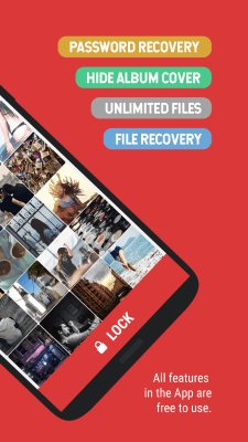 Capture d'écran de l'application Image Locker -Hide your photos - #4