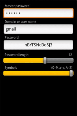 Capture d'écran de l'application Axiom Password - #1