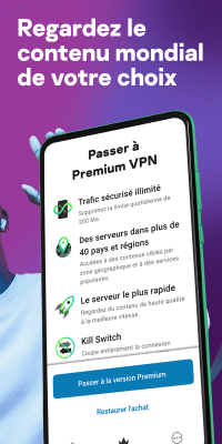 Capture d'écran de l'application Kaspersky Fast Secure VPN - #7