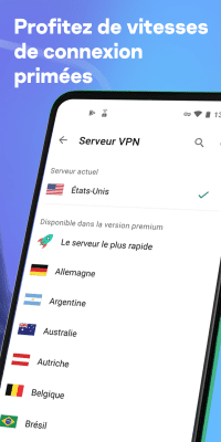 Capture d'écran de l'application Kaspersky Fast Secure VPN - #8