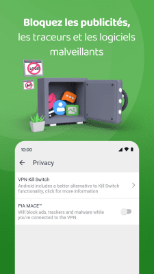 Capture d'écran de l'application VPN by Private Internet Access - #5
