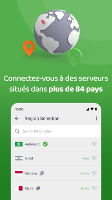 Capture d'écran de l'application VPN by Private Internet Access - #6