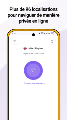 Capture d'écran de l'application PureVPN - #3