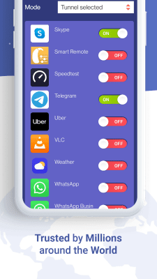 Capture d'écran de l'application Astrill VPN - #3