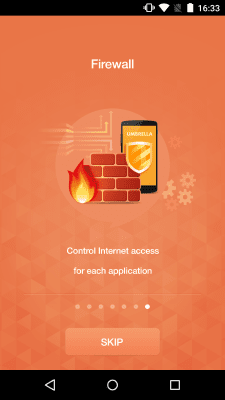 Capture d'écran de l'application Umbrella - Adblock & Firewall - #2