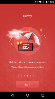 Capture d'écran de l'application Umbrella - Adblock & Firewall - #5