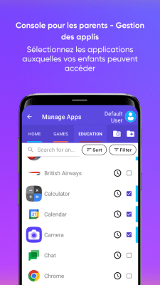 Capture d'écran de l'application Contrôle parental Kids Place - #8