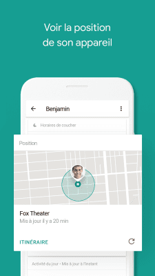 Capture d'écran de l'application Google Contrôle parental Family Link - #6