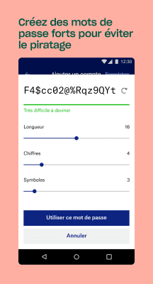 Capture d'écran de l'application Dropbox Passwords - #5