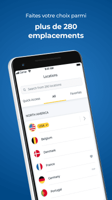 Capture d'écran de l'application HMA Private VPN Proxy: Privacy - #3