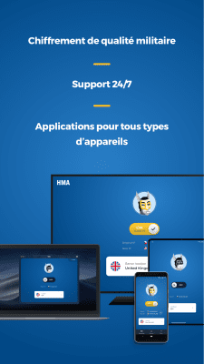 Capture d'écran de l'application HMA Private VPN Proxy: Privacy - #5