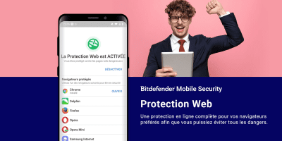 Capture d'écran de l'application Bitdefender Mobile Security & Antivirus - #3