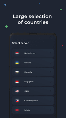 Capture d'écran de l'application VPN RedCat - #2