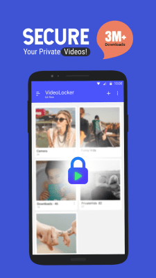 Capture d'écran de l'application Video locker - Hide videos - #1