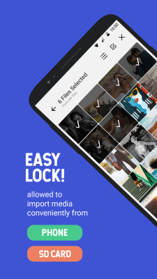 Capture d'écran de l'application Video locker - Hide videos - #3