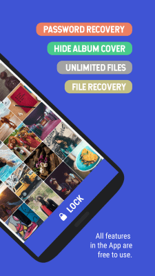 Capture d'écran de l'application Video locker - Hide videos - #4