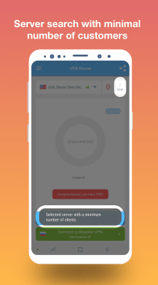 Capture d'écran de l'application VPN servers in Russia - #7