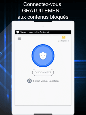 Capture d'écran de l'application VPN Betternet: Unlimited Proxy - #3