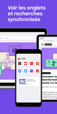Capture d'écran de l'application Mozilla Firefox pour Android - #5