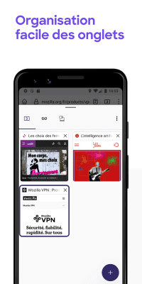 Capture d'écran de l'application Mozilla Firefox pour Android - #6
