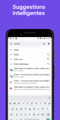 Capture d'écran de l'application Mozilla Firefox pour Android - #7
