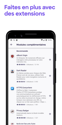 Capture d'écran de l'application Mozilla Firefox pour Android - #8