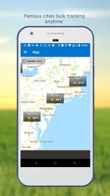 Capture d'écran de l'application Météo & Horloge Widget - #7